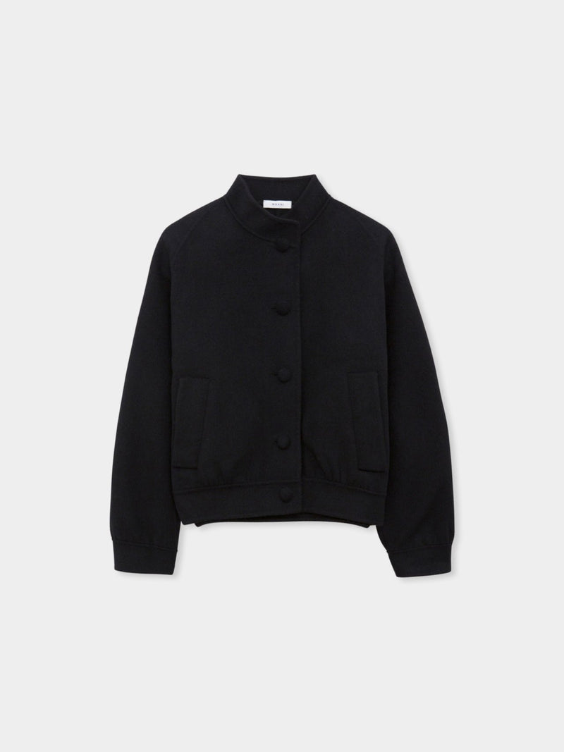 MOA BUTTON WOOL HANDMADE JACKET