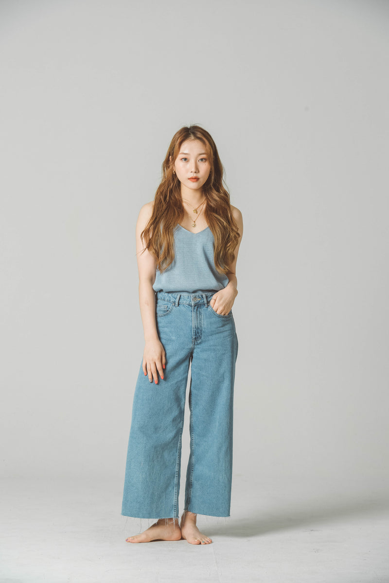 SUMMER LINEN KNIT TANK