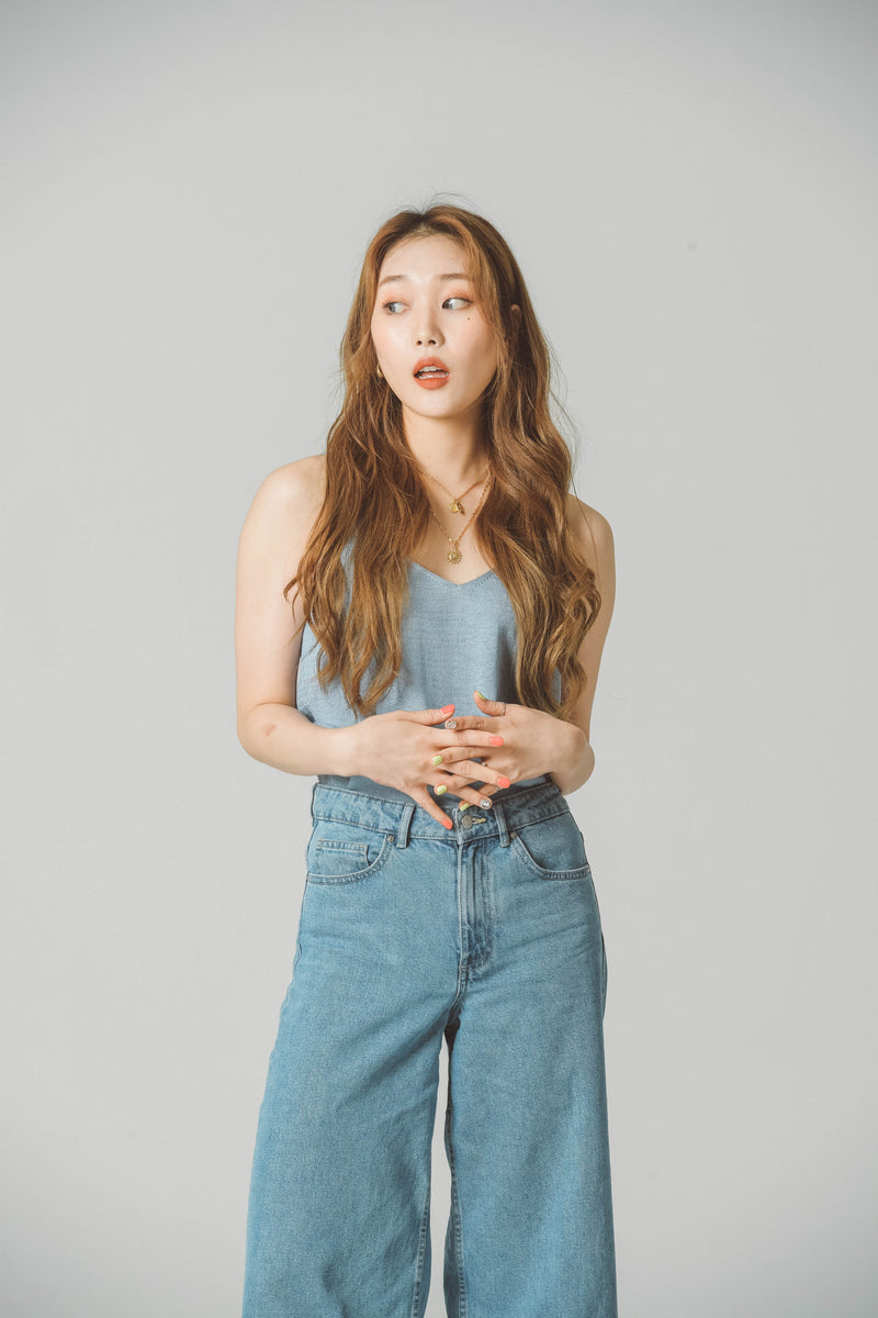 SUMMER LINEN KNIT TANK