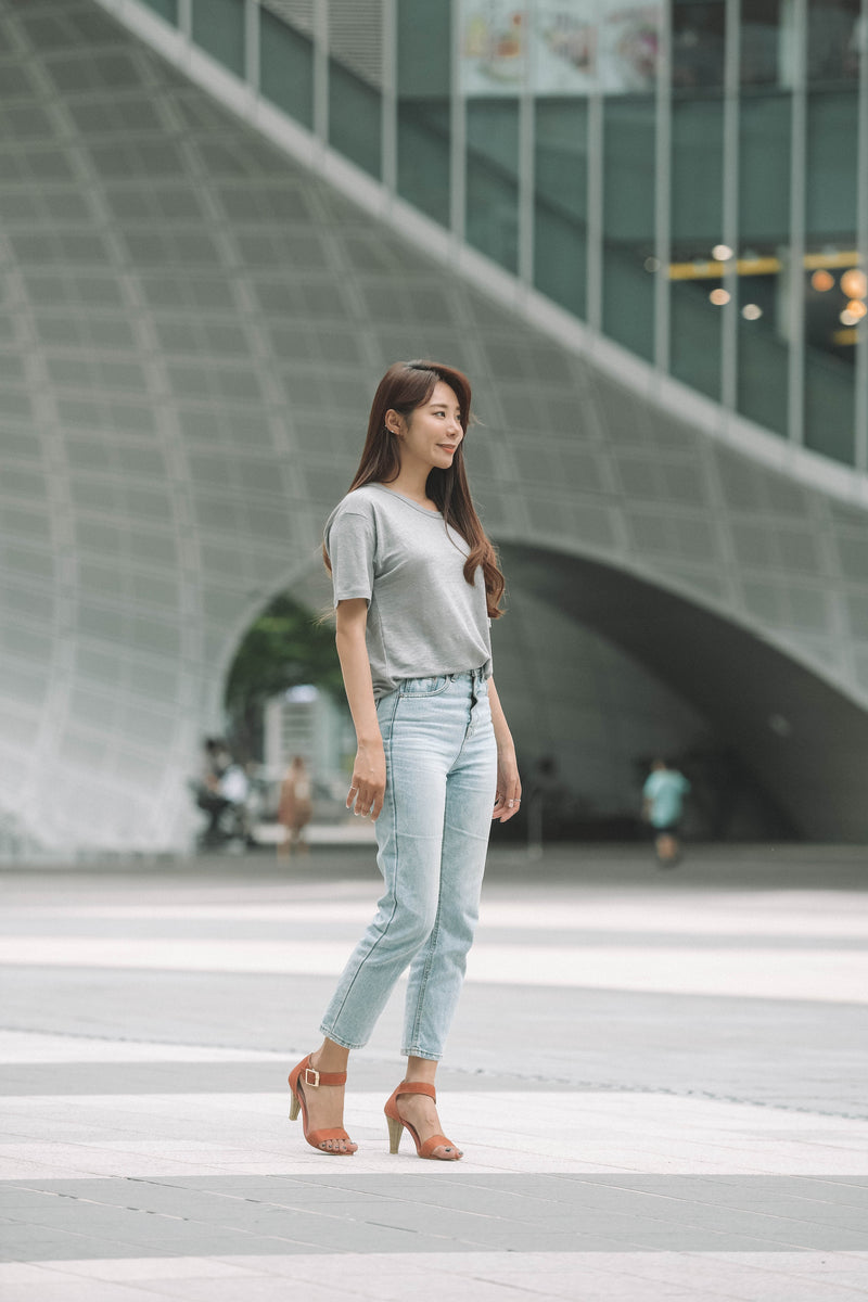 LINEN SHORT SLEEVE T-SHIRT