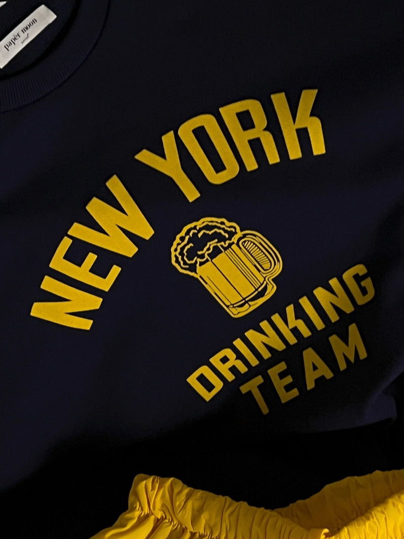 NEW YORK DRINKING TEAM OVERSIZED SWEATSHIRT