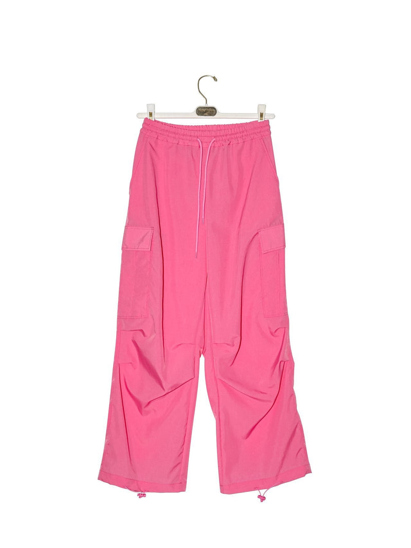 NYLON TECHNICAL CARGO JOGGER PANTS