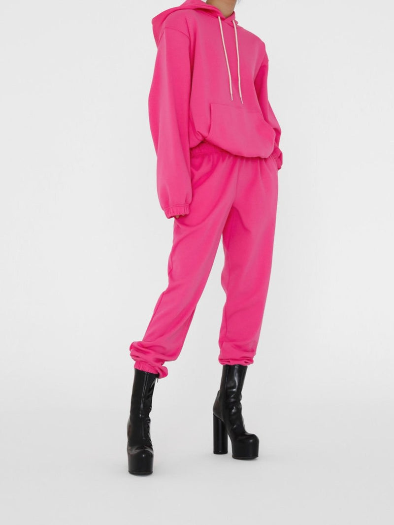 OVERSIZED JERSEY SET UP HOODIE
