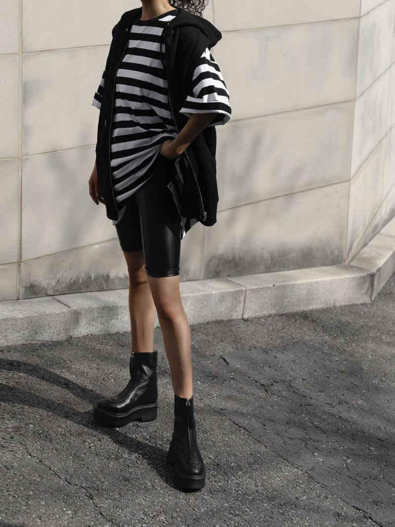 OVERSIZED MAXI T-SHIRT WITH POCKET DETAIL