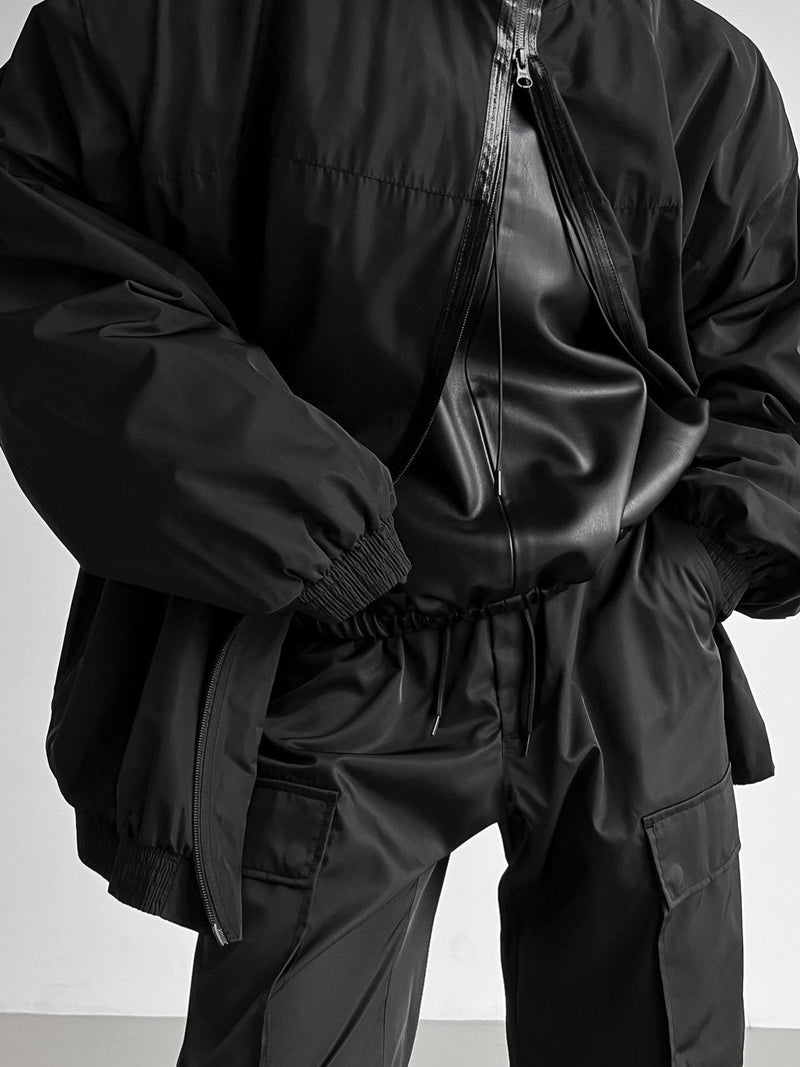 OVERSIZED TECHNICAL ZIP JACKET