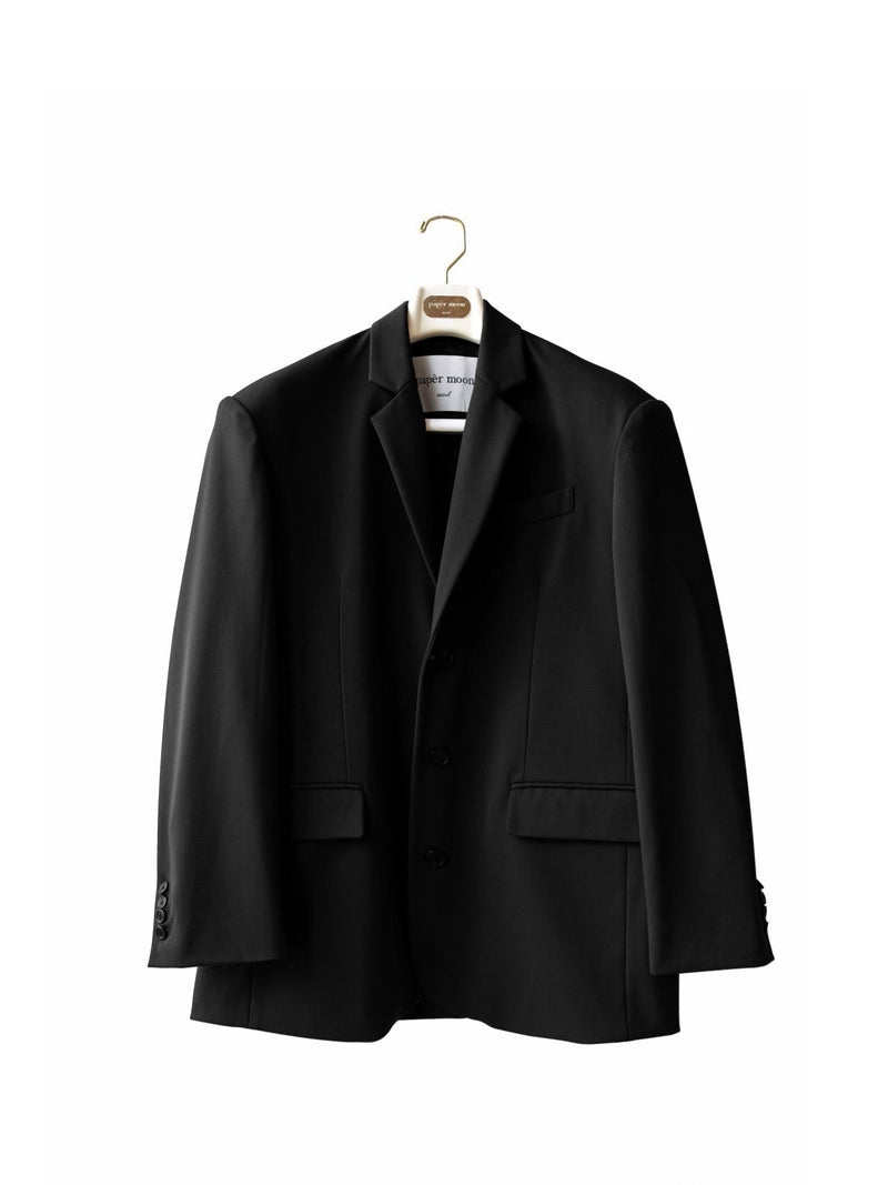 OVERSIZED THREE SINGLE BUTTON BLAZER