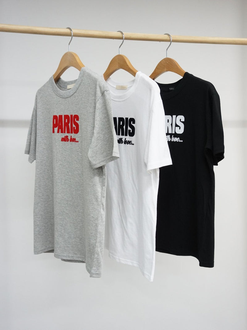 PARIS WITH LOVE PRINTED T-SHIRT