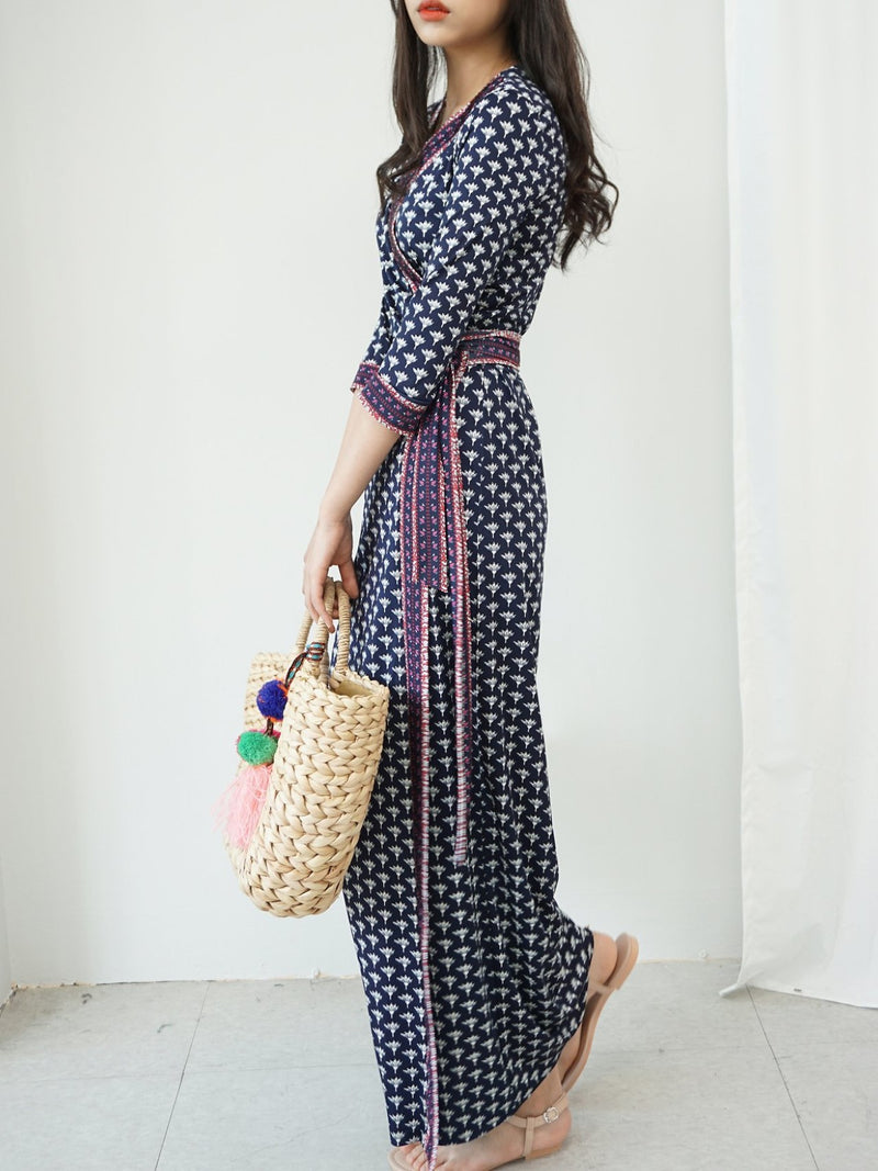 PEACE FARM MAXI DRESS