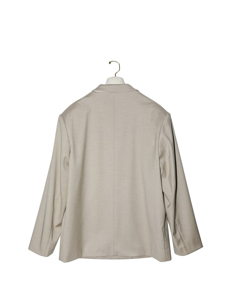 PEAKED LAPEL DOUBLE BREASTED BLAZER