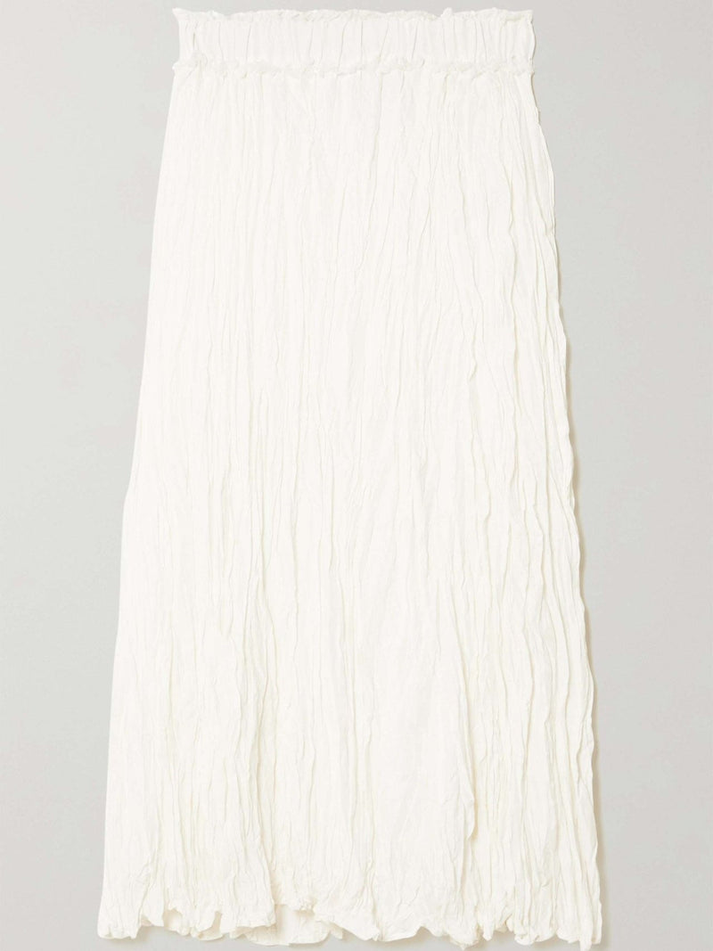 PLEATED WRINKLE SKIRT