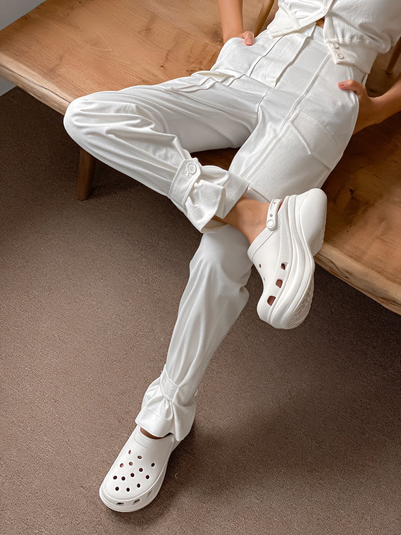 POCKET DETAIL CARGO PANTS
