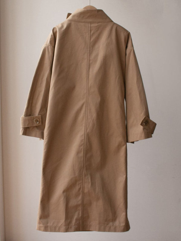 POCKET OVERSIZED TRENCH COAT