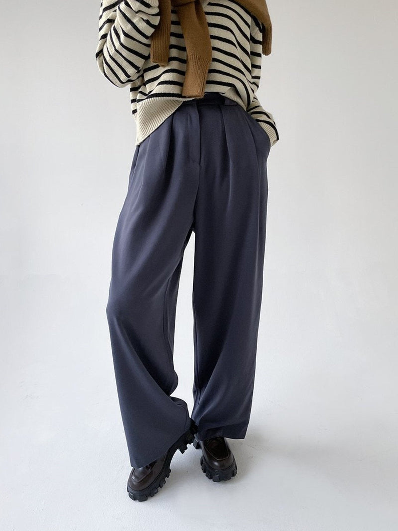 POSH TUCK PANTS