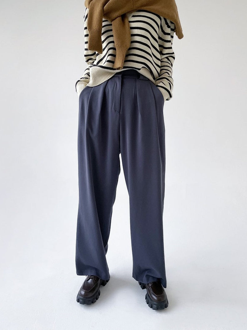 POSH TUCK PANTS