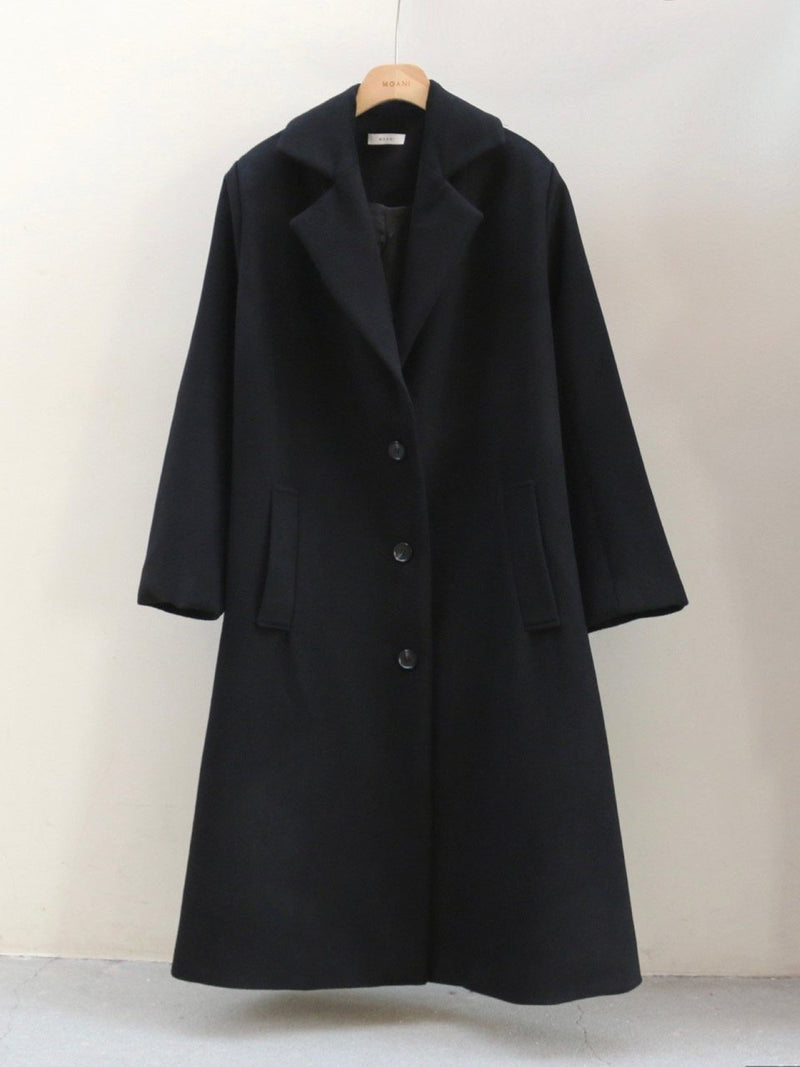 PREMIUM WOOL 3 BUTTON OVERSIZED COAT