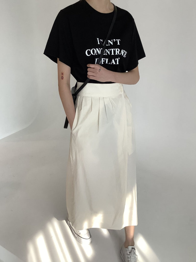 PRINTED IN FLATS COTTON T-SHIRT