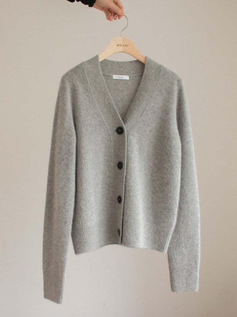 RACOON V NECK CARDIGAN