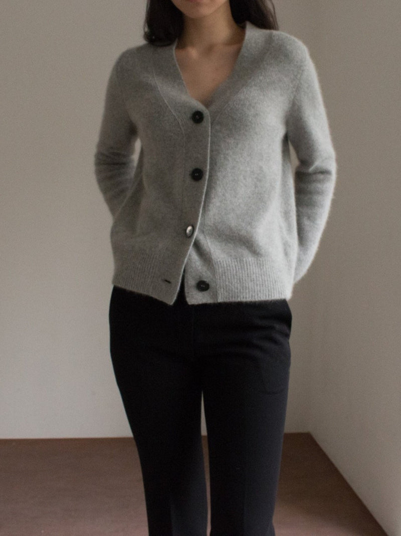 RACOON V NECK CARDIGAN