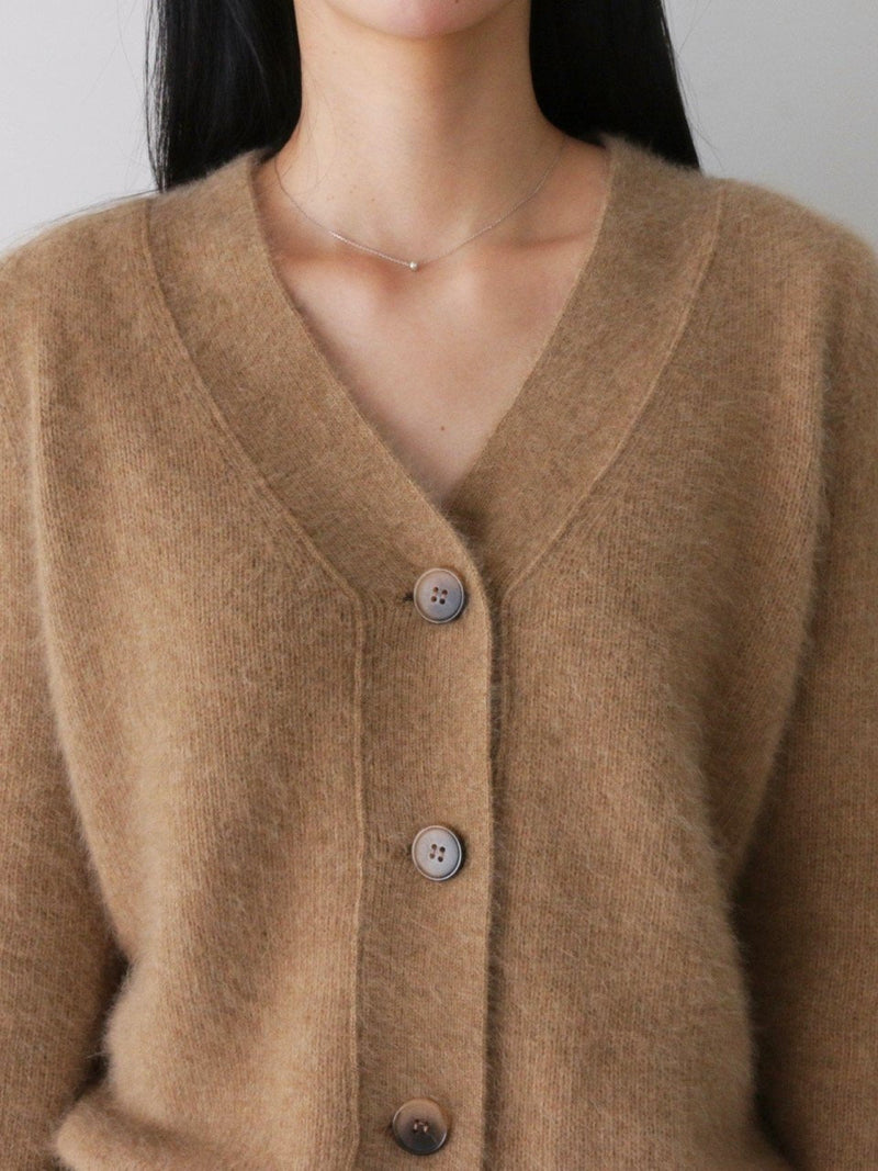 RACOON V NECK CARDIGAN