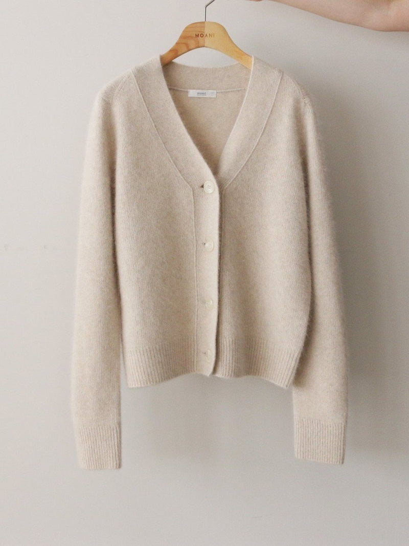 RACOON V NECK CARDIGAN