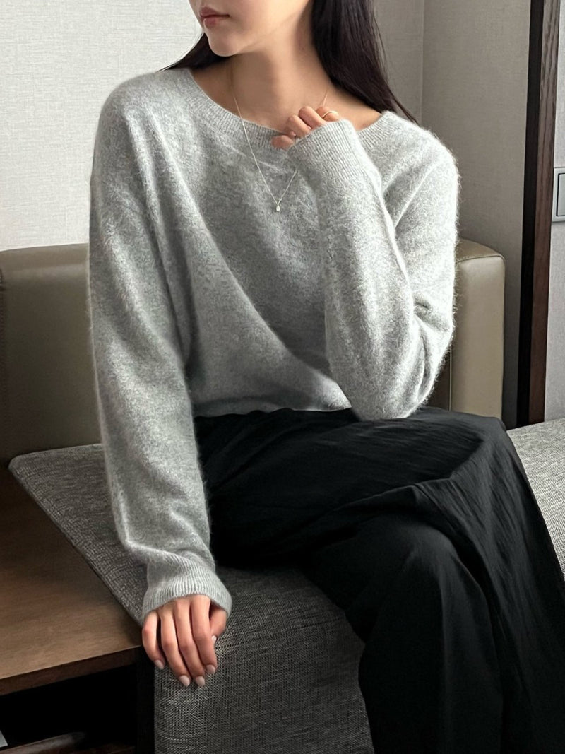 RACOON BOATNECK KNIT