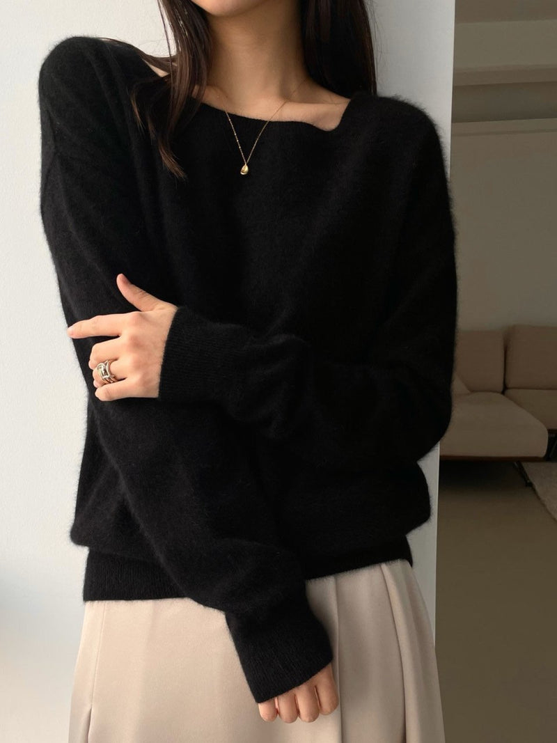 RACOON BOATNECK KNIT