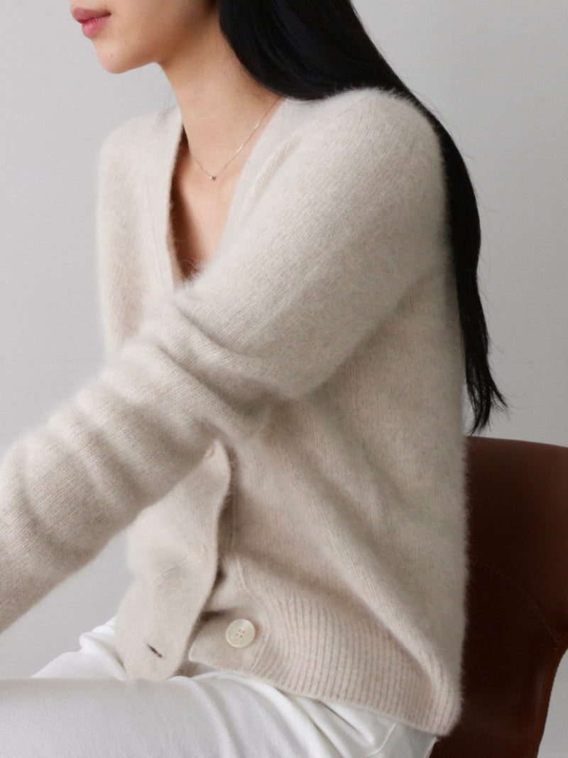 RACOON V NECK CARDIGAN