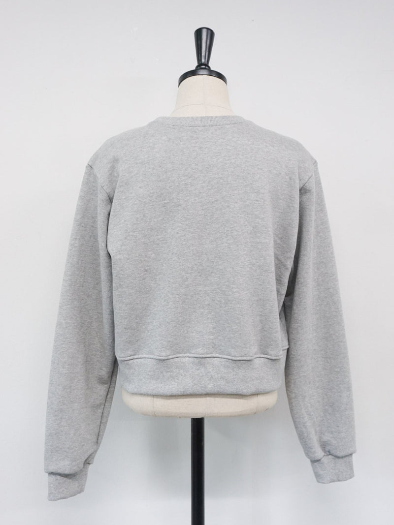 REAL CROPPED SWEATSHIRT