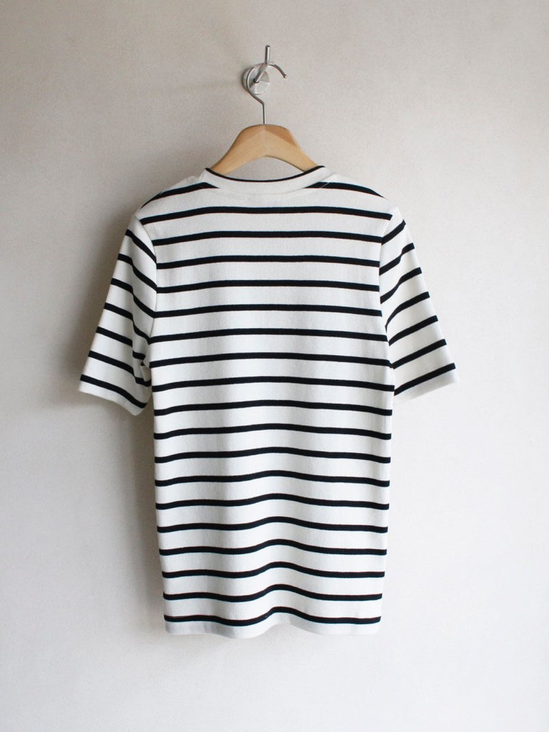 RIBBED STRIPED T-SHIRT