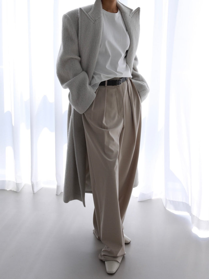 ROLLED SLEEVE COTTON T-SHIRT