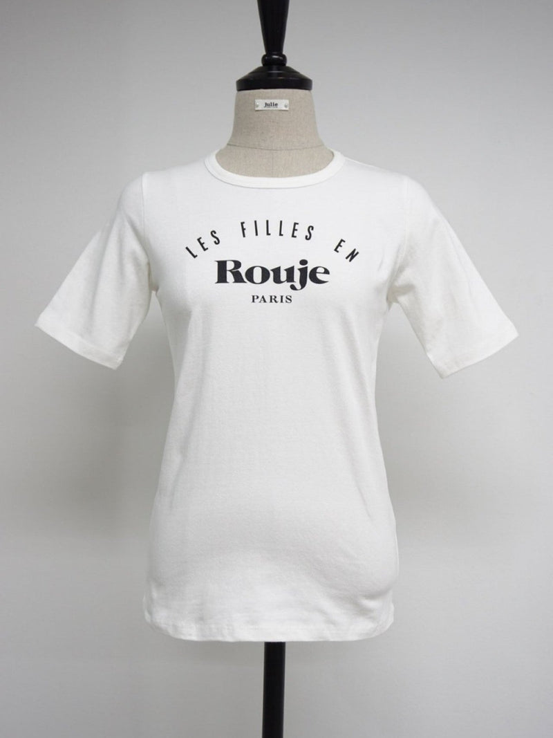 ROUJE PARIS PRINTED COTTON T-SHIRT