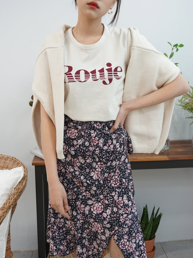 ROUJE PRINTED T-SHIRT