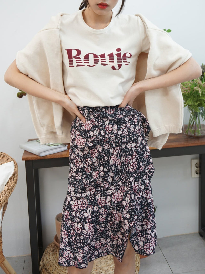 ROUJE PRINTED T-SHIRT