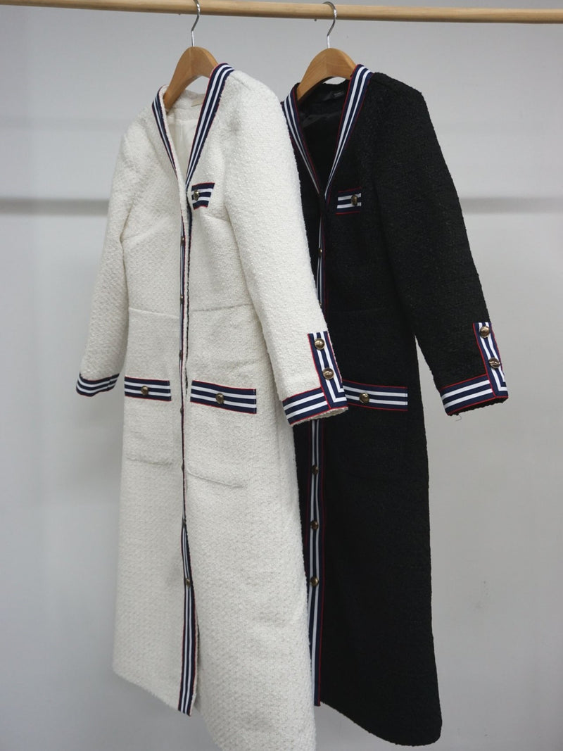 TWEED SAILOR DRESS