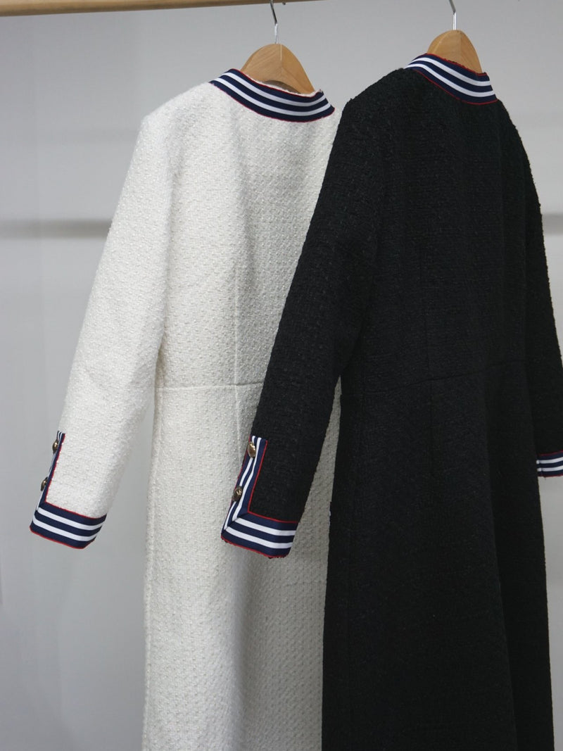 TWEED SAILOR DRESS