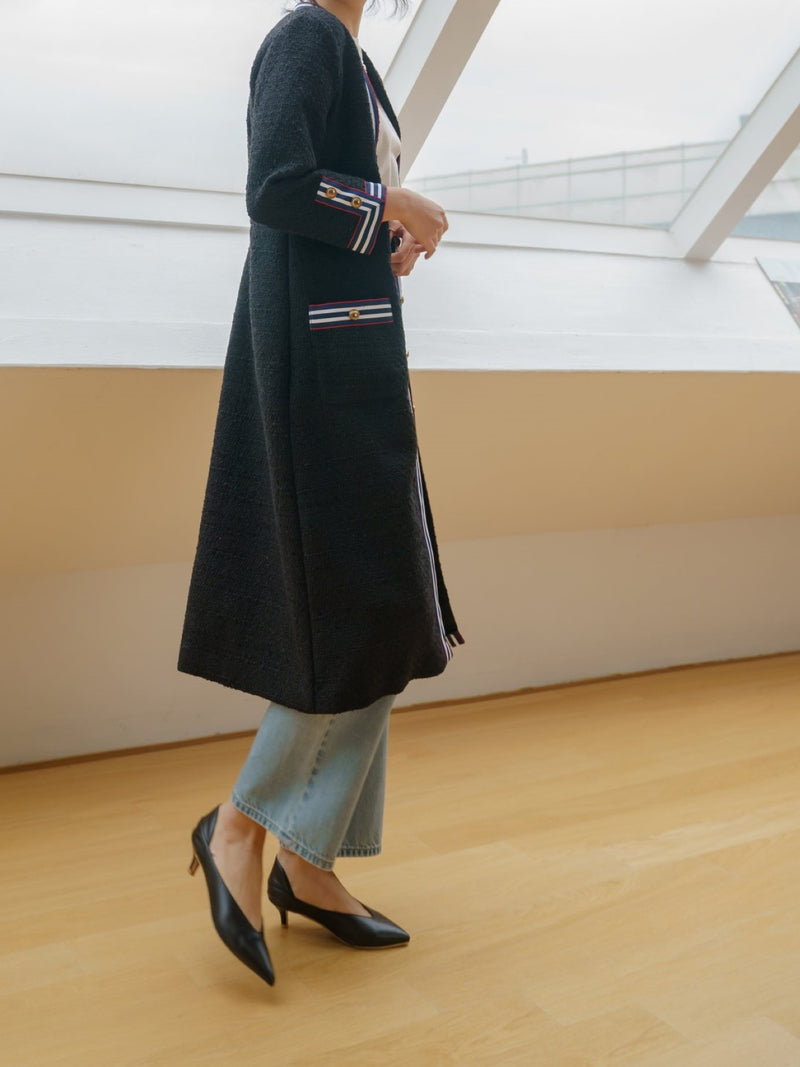 TWEED SAILOR DRESS