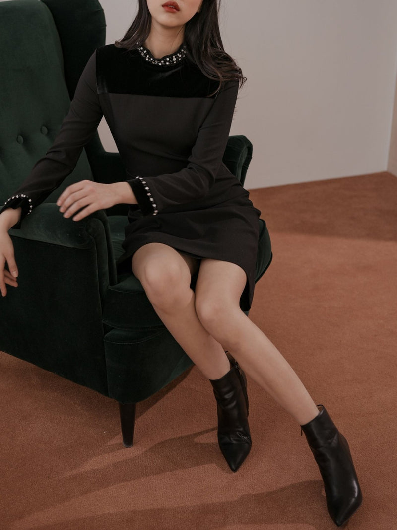 Sandro opinion studded dress top