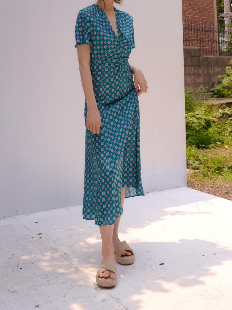 SANDRODANO PATTERNED DRESS