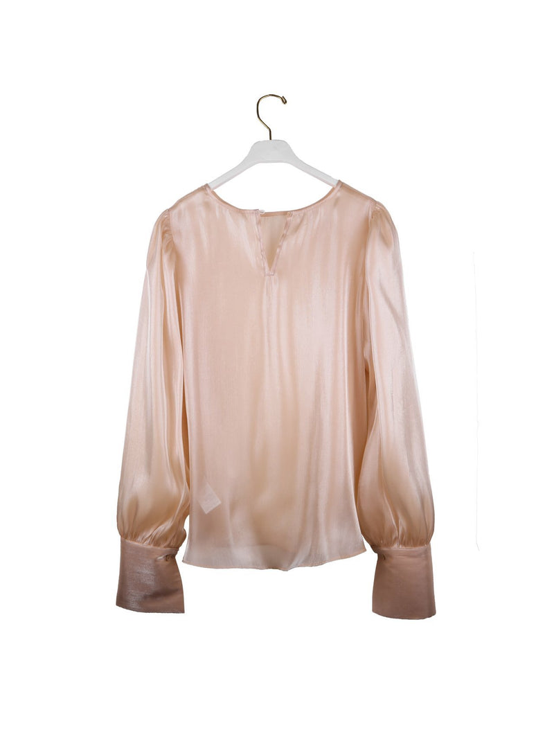 SHEER VOLUME BLOUSE