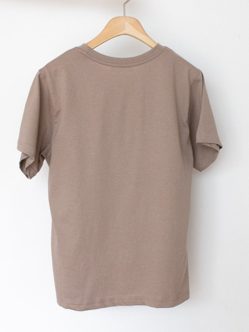 LUXE SILK COTTON T-SHIRT