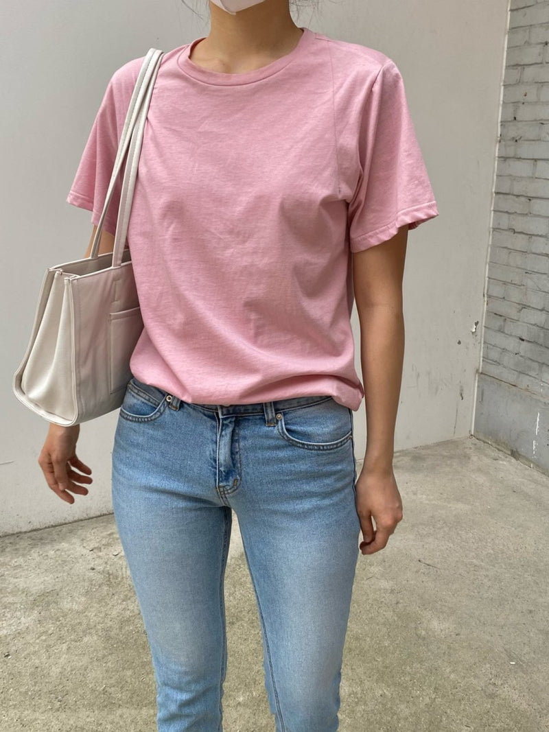 LUXE SILK COTTON T-SHIRT