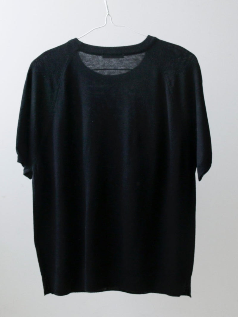 SILKWOOL ROUND NECK KNIT