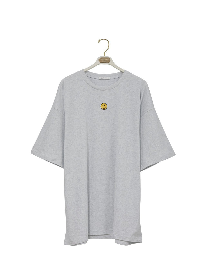 SMILE PATCH OVERSIZED T-SHIRT