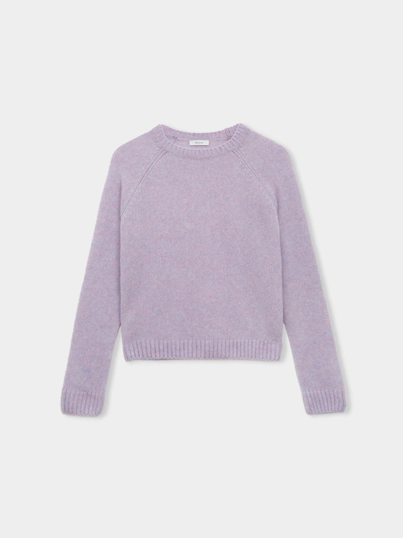 MERINO WOOL O-NECK KNIT