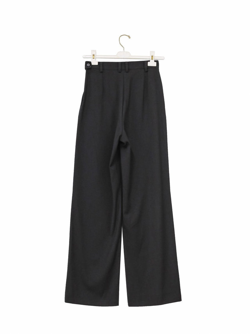 STRAIGHT FIT TAILORED TROUSERS