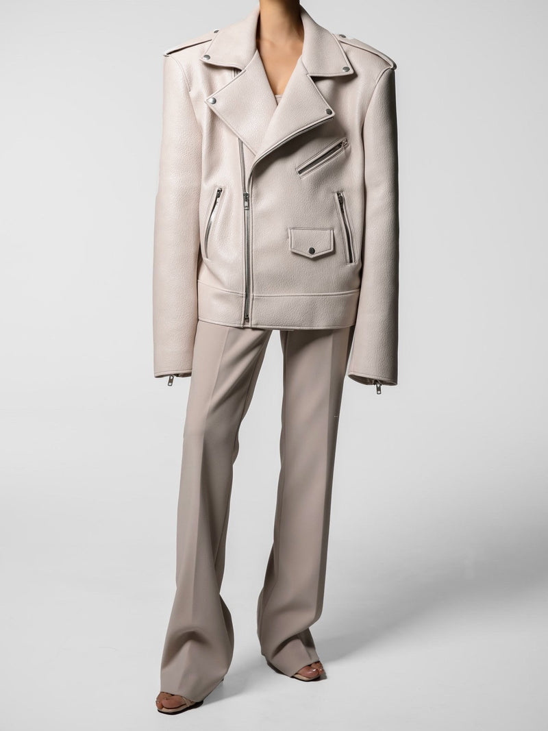 STRAIGHT FIT TUXEDO TROUSERS