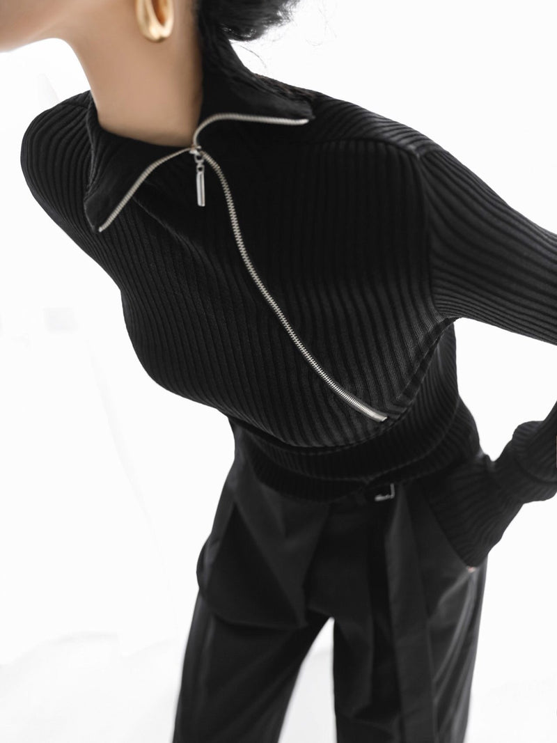 BELTED SUMMER WRAP TROUSERS