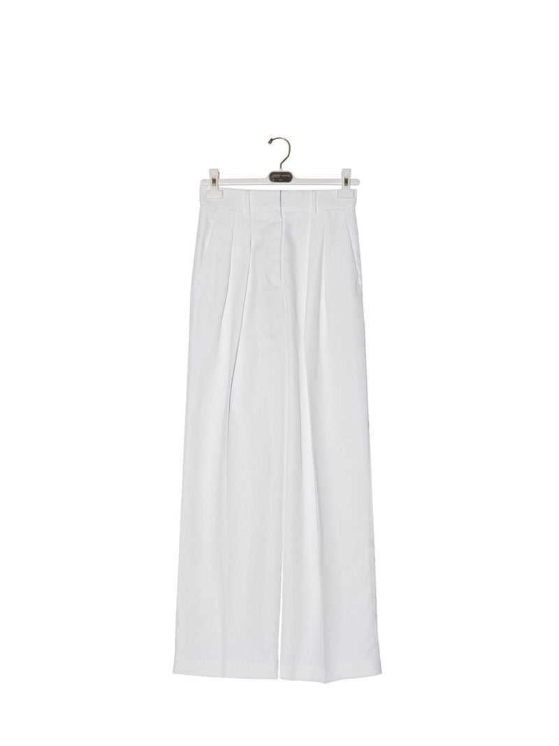SUMMER DOUBLE PLEATED TROUSERS