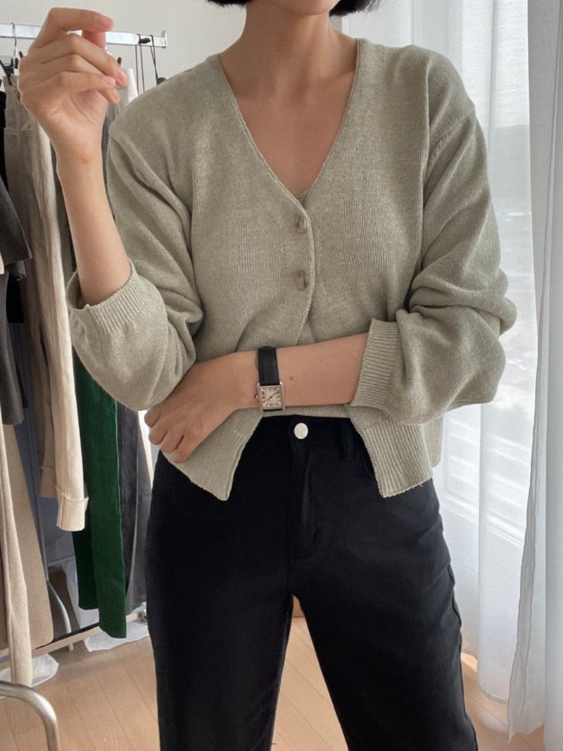 SUMMER HANJI LINEN CARDIGAN