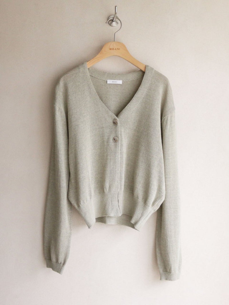 SUMMER HANJI LINEN CARDIGAN